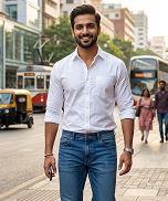 Indian Fashion Male Model