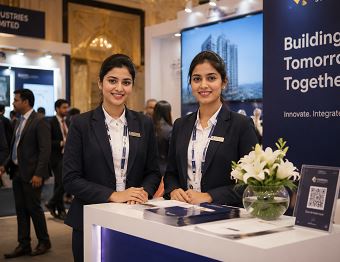 Promotional event models and exhibition hostesses in Lucknow